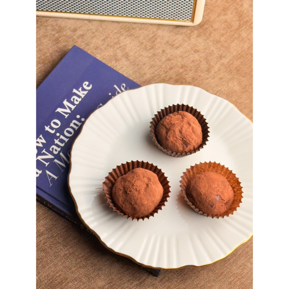 Cha.Q_Q Desserts｜杜拜巧克力QQ球｜4入裝法式精緻禮盒」-細節圖3