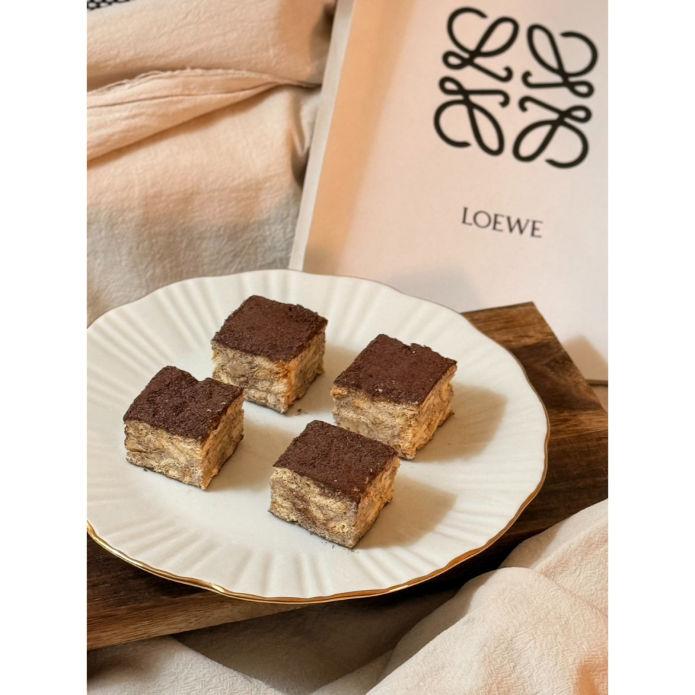 Cha.Q_Q Desserts 核桃咖啡拿鐵提拉雪Q餅｜手工雪花酥｜咖啡控必吃｜濃郁提拉米蘇風味甜點-細節圖4