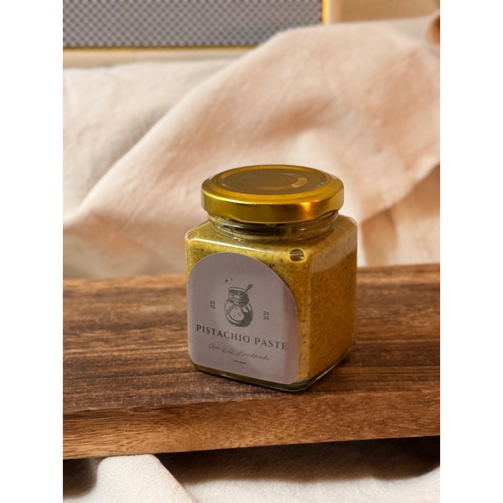 Cha.Q_Q Desserts 100%手工純開心果醬｜精品堅果抹醬-細節圖2