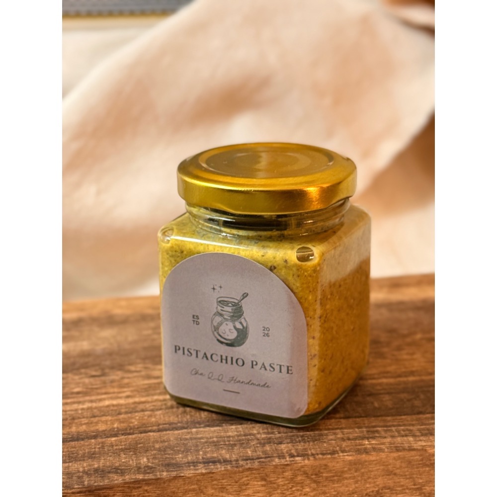 Cha.Q_Q Desserts 100%手工純開心果醬｜精品堅果抹醬-細節圖3