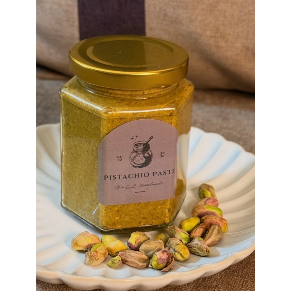Cha.Q_Q Desserts 100%手工純開心果醬｜精品堅果抹醬-細節圖9