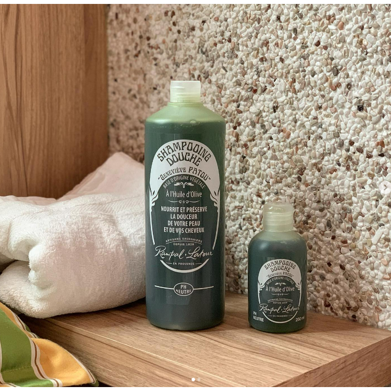 南法香頌  歐巴拉朵 忍冬蜂蜜洗髮精 特級橄欖油沐浴乳 1000ml-細節圖3