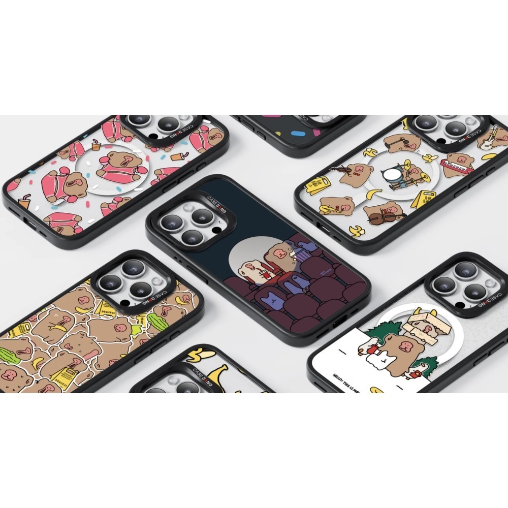 CASEBANGXHELLOMALAO哈嘍嗎嘍聯名系列_叭啦叭啦_出奇手機殼磁吸背蓋-細節圖2