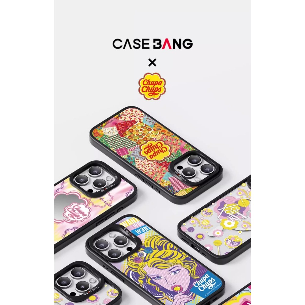 CASEBANGX 加倍佳chupa chups聯名系列__出奇手機殼磁吸背蓋-細節圖2
