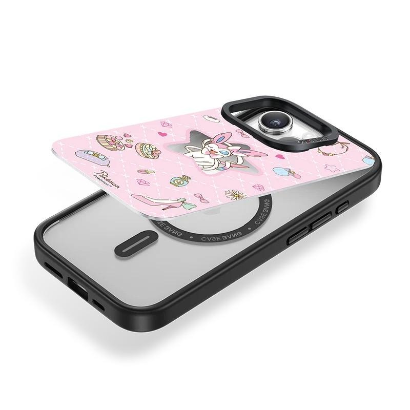 Pokémon寶可夢系列-仙子伊布 手機殼磁吸背蓋-細節圖3