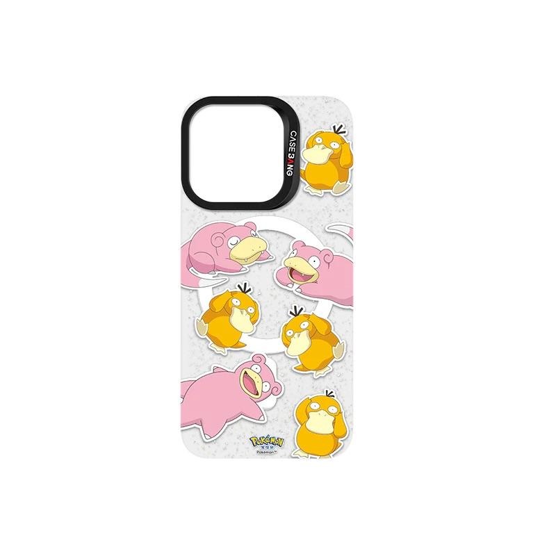 Pokémon寶可夢系列-呆呆獸＆可達鴨 手機殼磁吸背蓋-細節圖2