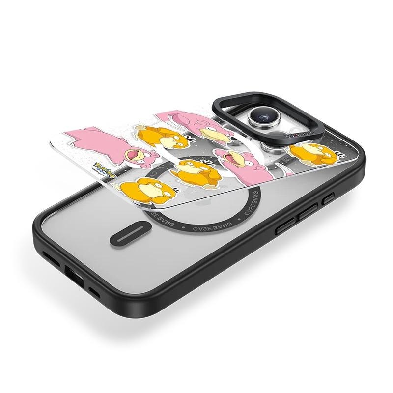 Pokémon寶可夢系列-呆呆獸＆可達鴨 手機殼磁吸背蓋-細節圖4