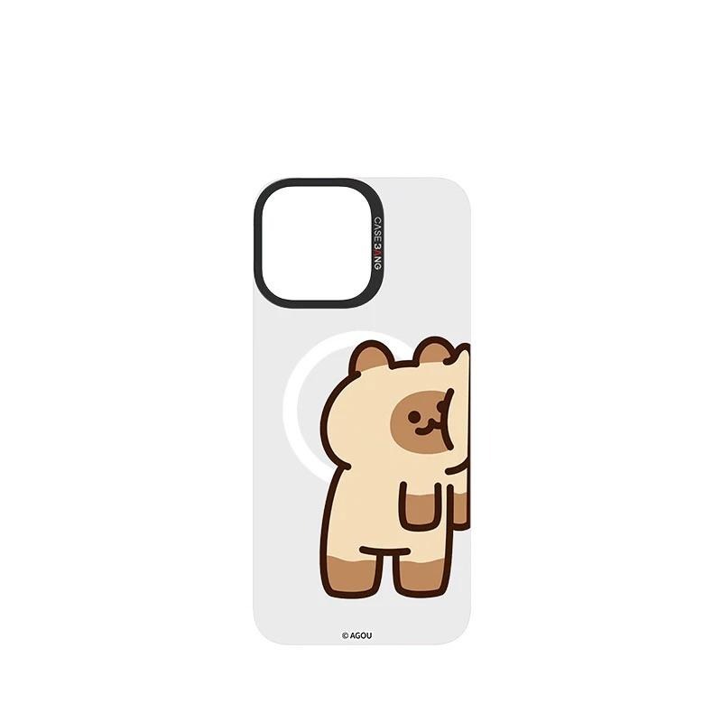 Doggy Cat系列-貼貼貓 手機殼磁吸背蓋-細節圖2