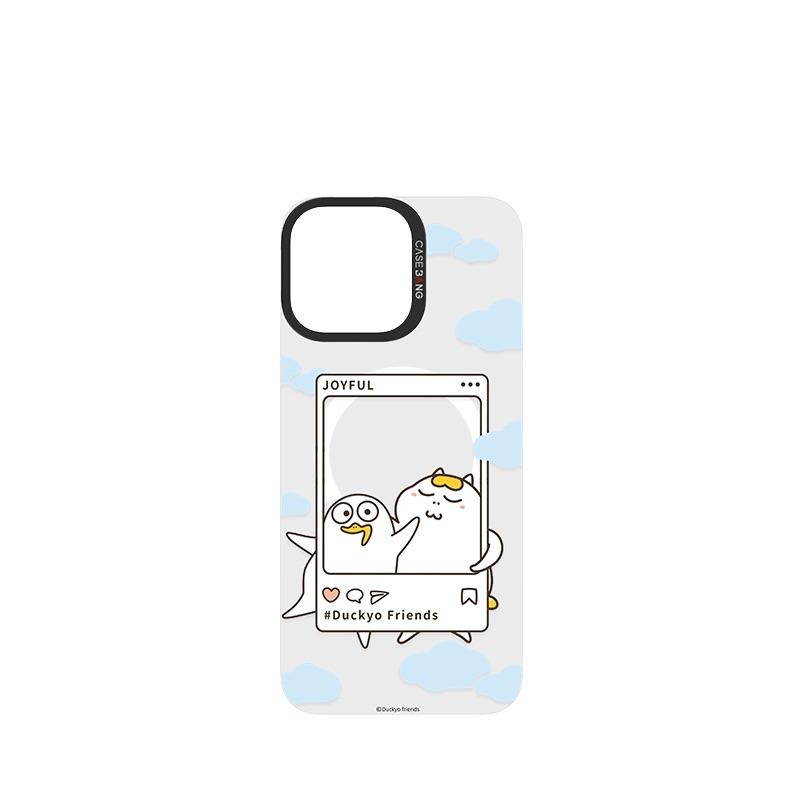 Ducky Yo加油鴨系列-合照鴨 手機殼磁吸背蓋-細節圖2