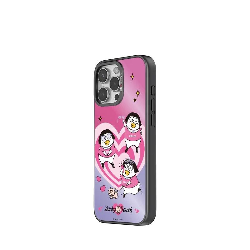 Ducky Yo加油鴨系列-美美鴨 出奇手機殼磁吸背蓋-細節圖2
