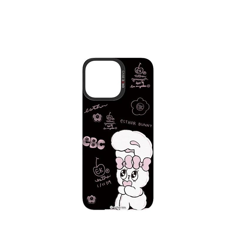 ESTHER BUNNY聯名艾絲樂小兔系列-愛心小兔 出奇手機殼磁吸背蓋-細節圖3