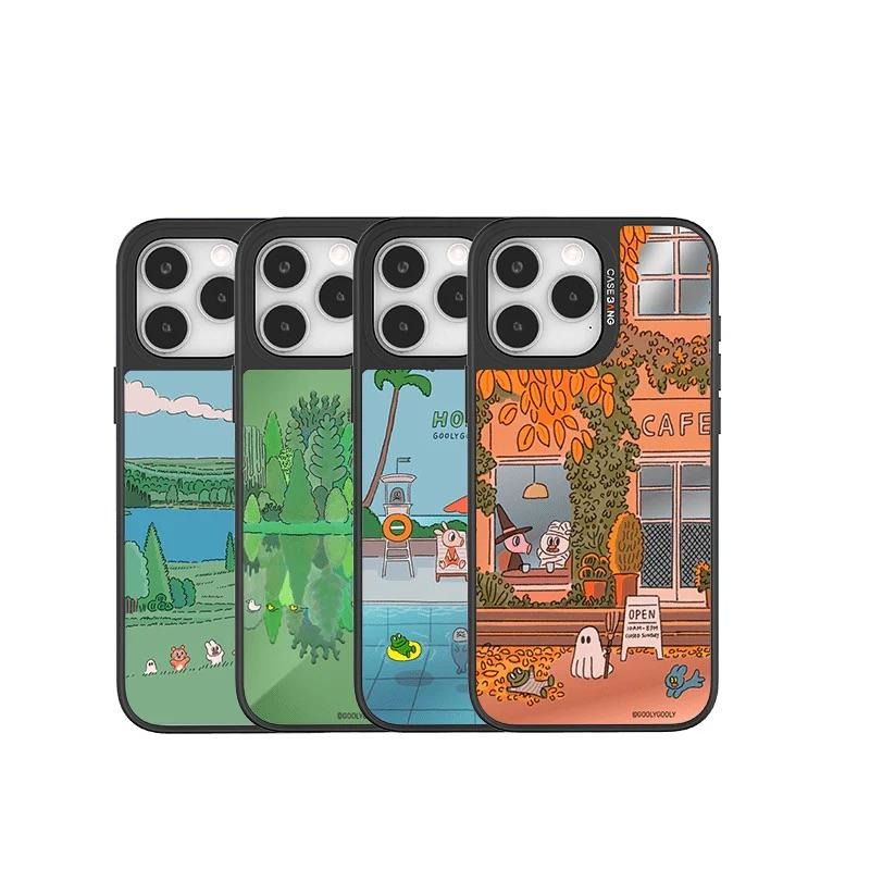 GOOLY聯名咕俐咕俐的稚氣系列-磁吸出鏡殼-森林漫步-細節圖4