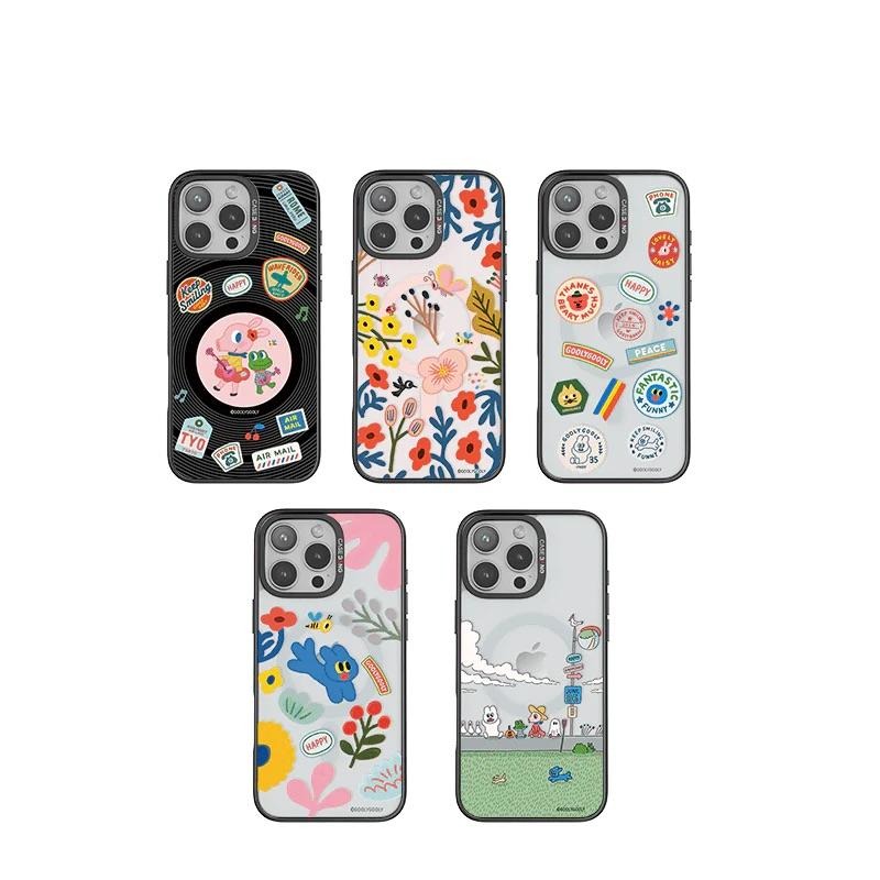 GOOLY聯名咕俐咕俐的稚氣-Daisy旅行 出奇手機殼磁吸背蓋-細節圖4