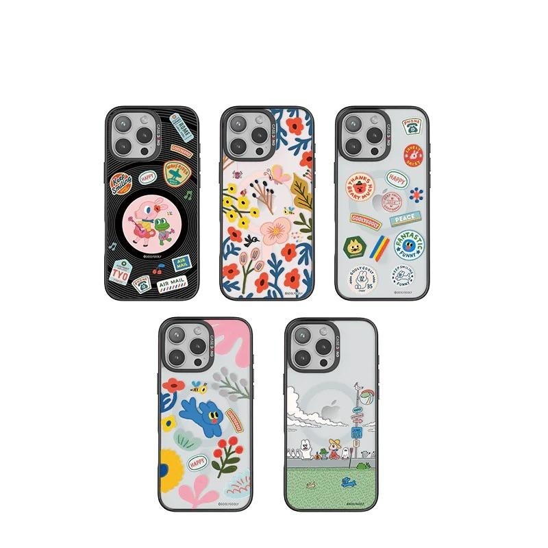 GOOLY聯名咕俐咕俐的稚氣-好奇森林 出奇手機殼磁吸背蓋-細節圖4