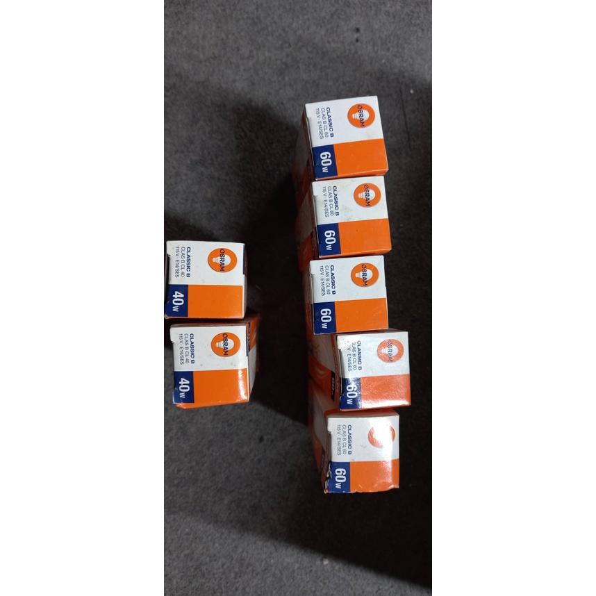 B35蠟燭燈泡220VPHILIPS 60W  OSRAM 蘑菇(真柔)燈泡 60W 120V OSRAM E14燈泡-細節圖5