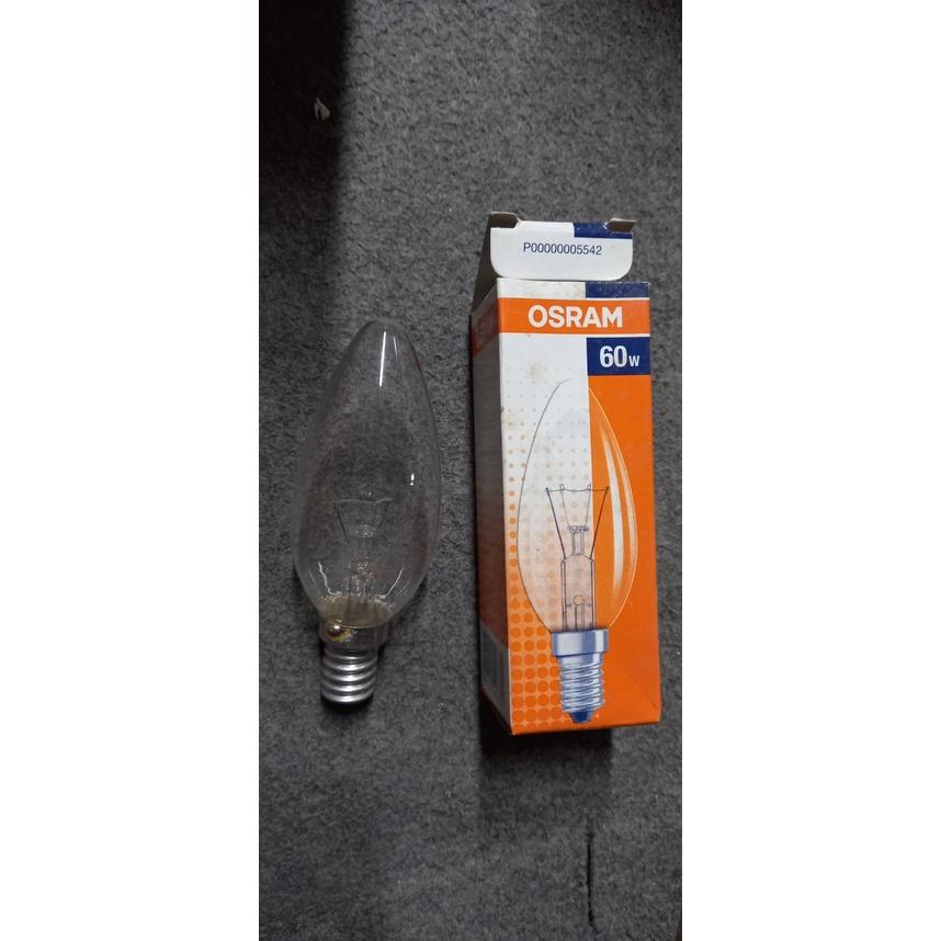B35蠟燭燈泡220VPHILIPS 60W  OSRAM 蘑菇(真柔)燈泡 60W 120V OSRAM E14燈泡-細節圖7