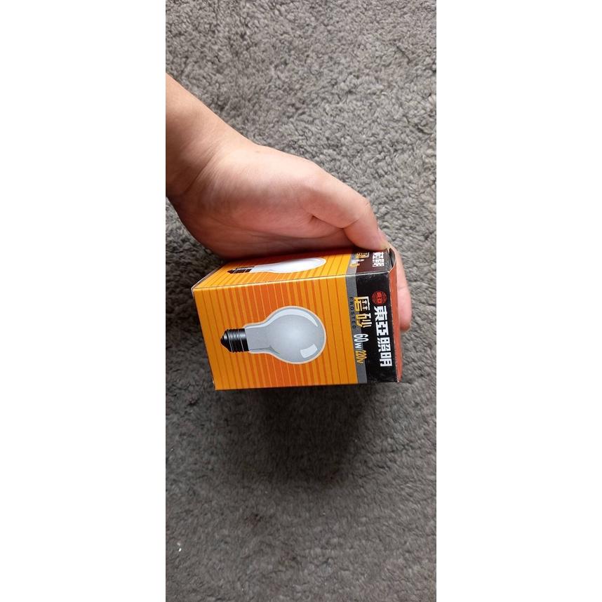 東亞 磨砂 60W  115V 鎢絲燈泡  也有220V-細節圖5