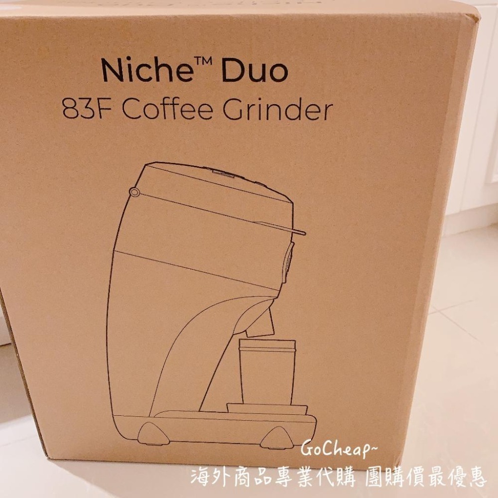 英國🇬🇧原裝 享獨家保固 110V全新未拆 Niche Duo ND83F 電動磨豆機 83mm平刀 手沖 義式-細節圖4