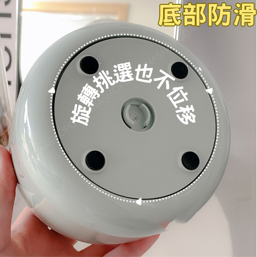 [現貨享免運!輕奢歐風]化妝刷收納盒 刷具桶 旋轉筆筒 白色 刷具收納盒 刷具筒 化妝刷收納桶 刷具收納桶 化妝刷收納筒-細節圖6