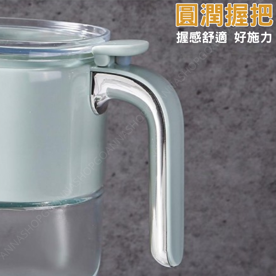 [台灣現貨!防潮防塵]密封調味罐 調味料罐 鹽巴罐 白灰色 調味料盒 玻璃調味罐 調味粉罐 廚房調味罐 防潮調味料罐-細節圖7