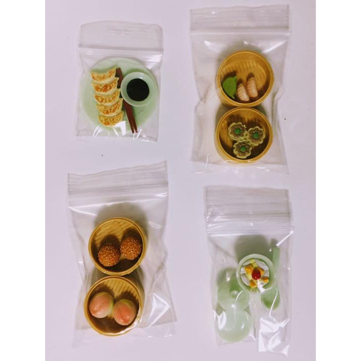 二手 RE-MENT 大好き! 飲茶! 全8種 絕版 港式飲茶 最愛飲茶 港點 Rement【小小玩具森森的坑】-細節圖4