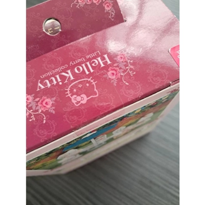 絕版 萬代 KITTY 下午茶花園組合 森林家族 適用 全新 戶外派對 花園 派對【小小玩具森森的坑】-細節圖3