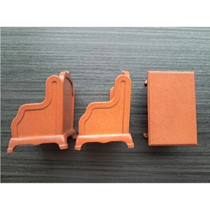 森林家族 絕版 沙發組 復古 城市生活 客廳 二手 沙發 茶几【小小玩具森森的坑】-細節圖4