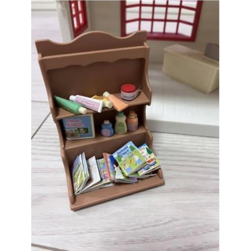 森林家族 絕版 雜貨店 二手 美版雜貨店 小屋 Main Street General Store【小小玩具森森的坑】-細節圖3