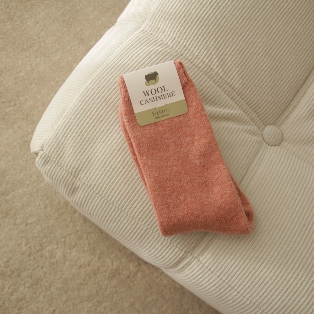 頂級柔嫩保暖羊毛襪 喀什米爾 美麗諾 羊絨 薄款羊毛襪 韓國製 厚襪 保暖襪 厚羊毛襪 睡覺襪 寒流必備-規格圖8