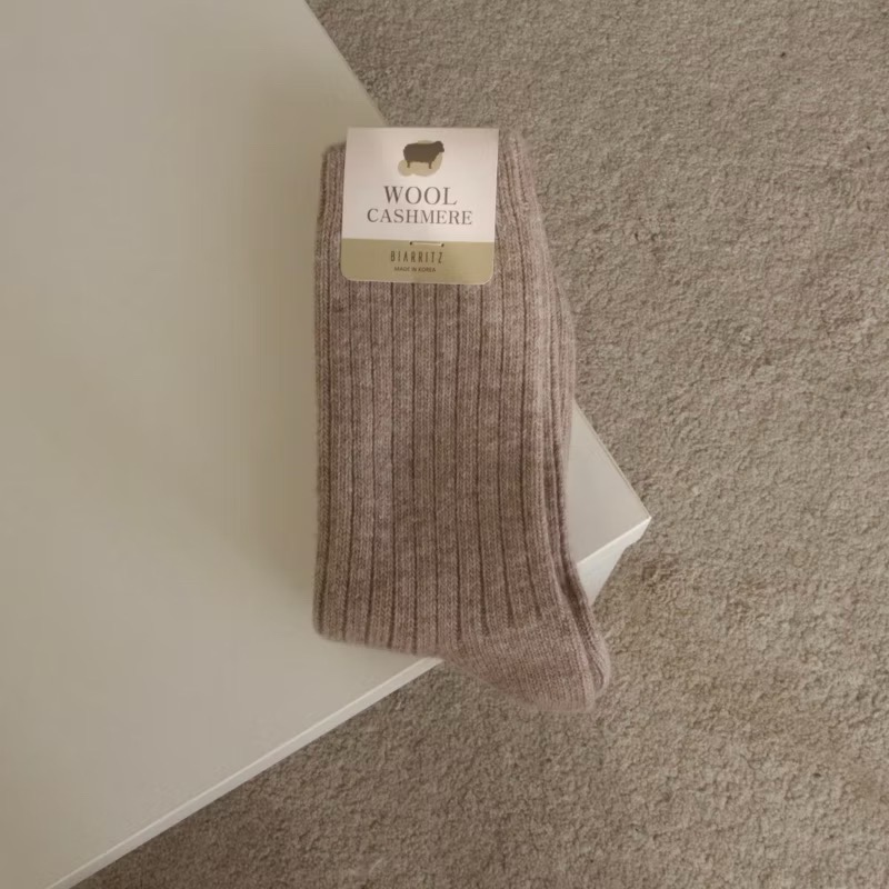 『羊毛54%羊絨5%』加厚款 厚款羊毛襪 坑條 紮實厚襪 羊毛襪 韓國製 保暖襪 韓國襪 女襪 男襪 寒流必備-規格圖6