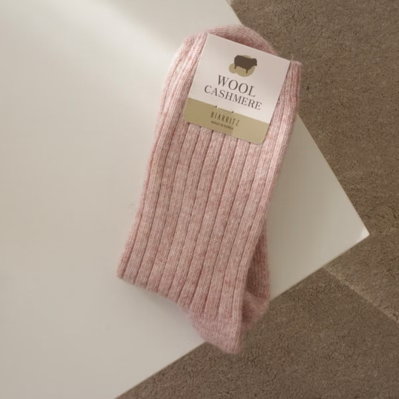 『羊毛54%羊絨5%』加厚款 厚款羊毛襪 坑條 紮實厚襪 羊毛襪 韓國製 保暖襪 韓國襪 女襪 男襪 寒流必備-規格圖6