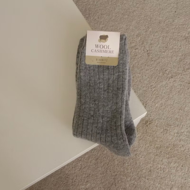 『羊毛54%羊絨5%』加厚款 厚款羊毛襪 坑條 紮實厚襪 羊毛襪 韓國製 保暖襪 韓國襪 女襪 男襪 寒流必備-規格圖6