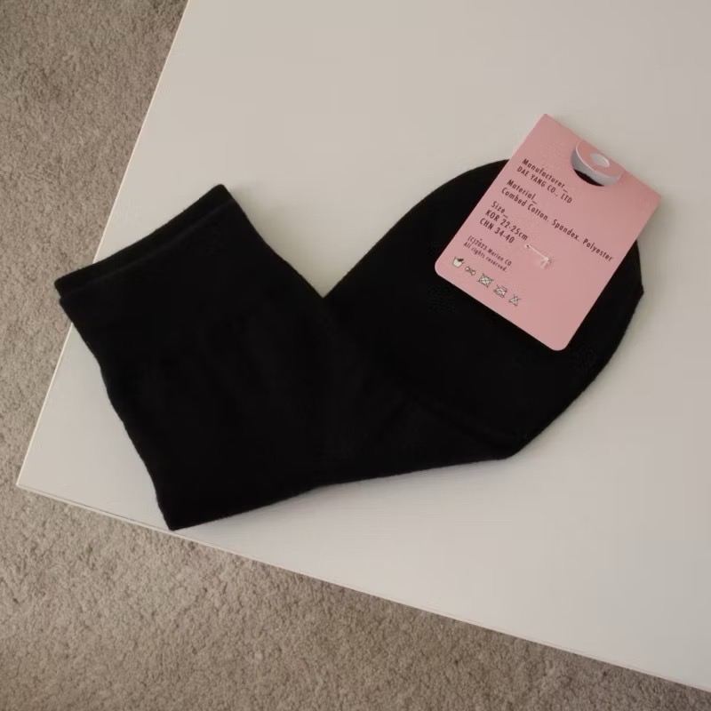 『短靴必備長襪』韓國襪 中筒襪 長襪 韓國製 冬襪 學生襪 彈性襪 百搭襪 靴子必備襪 韓國女襪 韓國代購-規格圖4