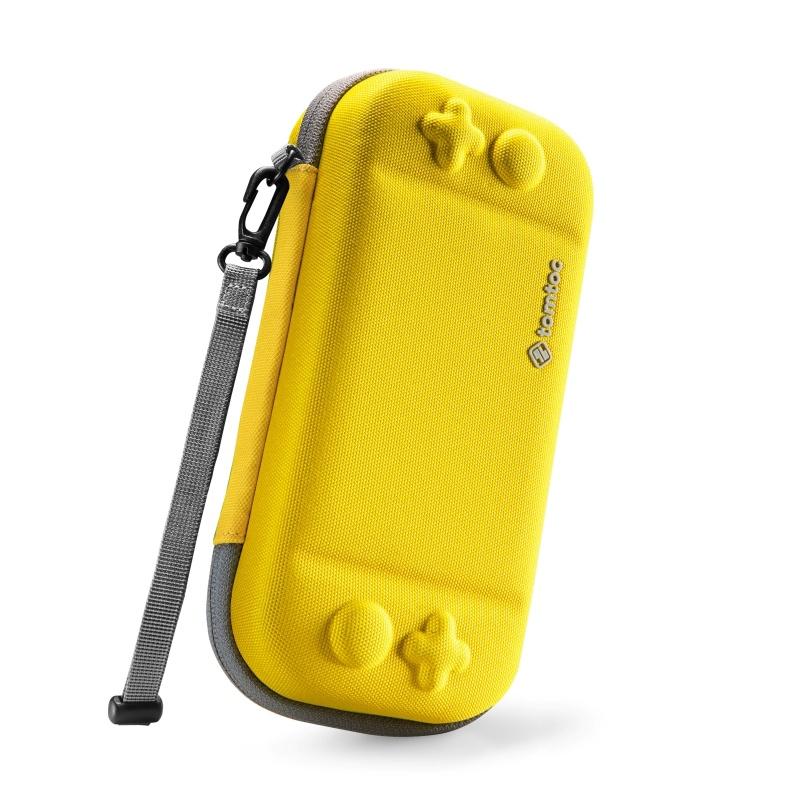 Tomtoc 玩家首選Nintendo Switch Lite 旅行包收納盒防摔防水防撞黃色