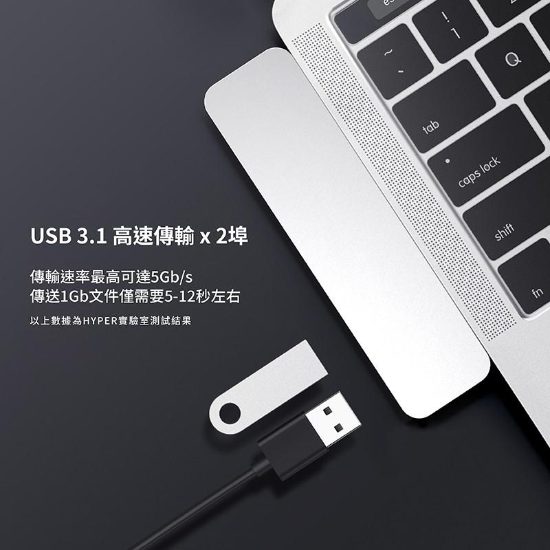 HyperDrive 8-in-2 USB-C Hub 適用MacBook Pro/Air 集線器原廠保固- 鑫