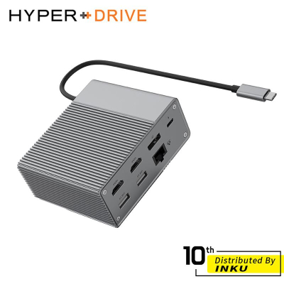 HyperDrive GEN2 12-in-1 USB-C Hub轉接器 轉接頭 HDMI 4K TypeC 筆電 擴充 - 鑫德科技