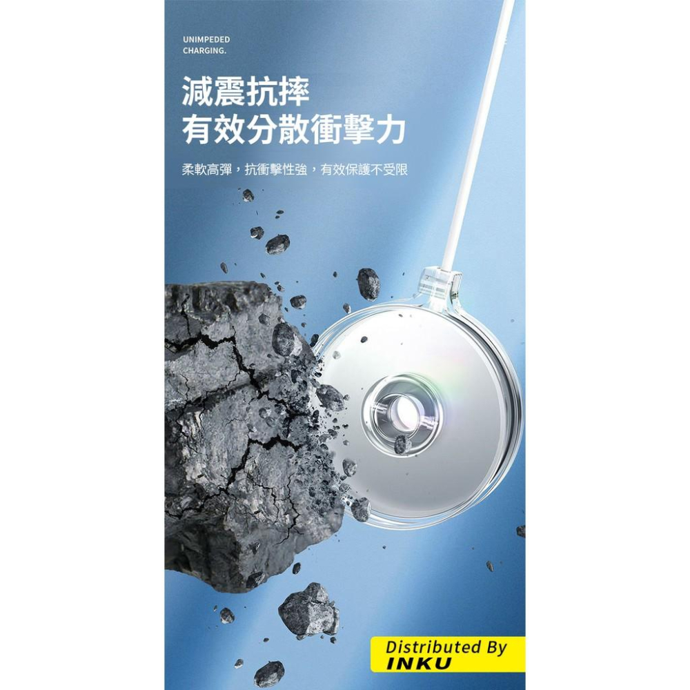 Oatsbasf 蘋果magsafe無線充電器保護殼 iPhone12 手機配件防塵-細節圖7