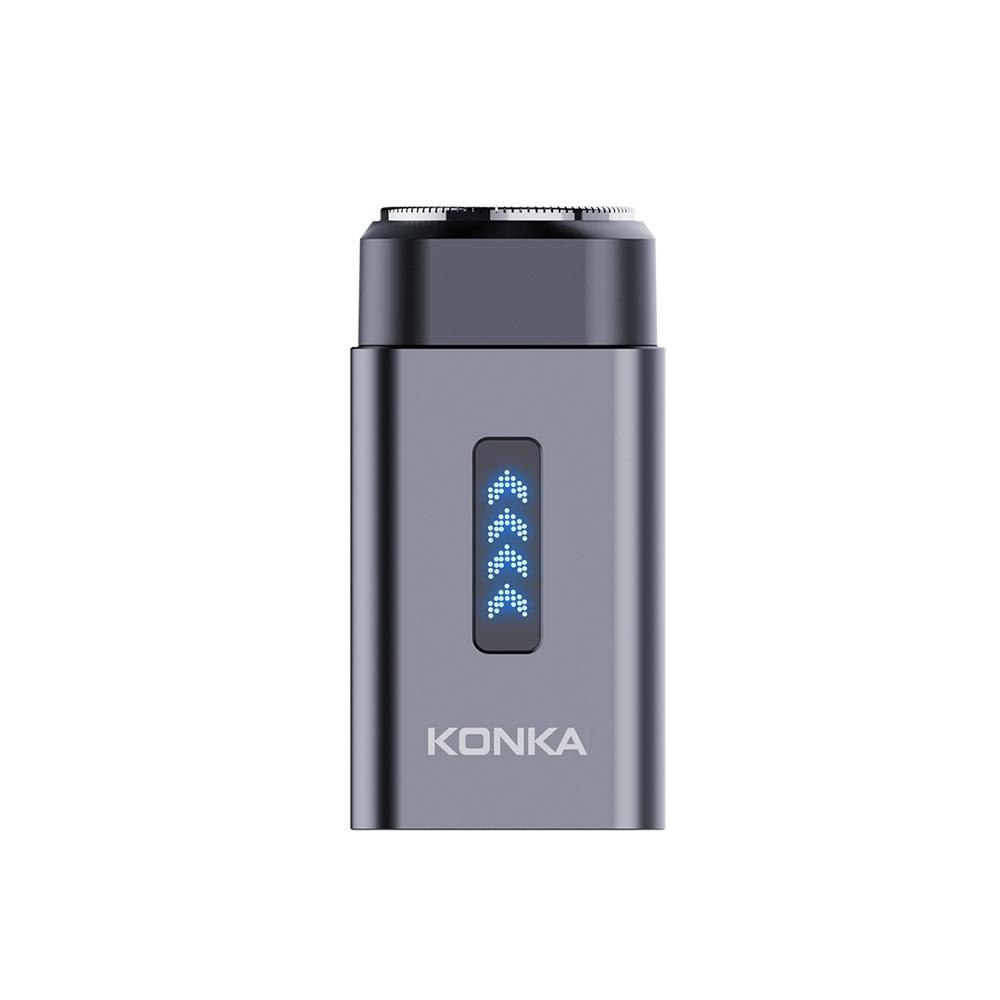 KONKA康佳 機甲電動刮鬍刀 TypeC充電 IPX6防水 3D浮動刀頭 KS Mini6-細節圖2