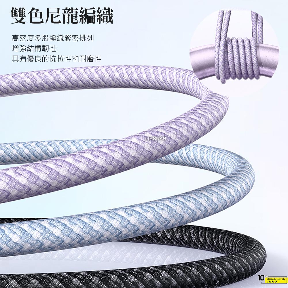 Mcdodo 麥多多 晶體 蘋果 充電線 傳輸線 手機線 3A 耐用 Lightning 透明 1.2/2M 公司貨-細節圖6