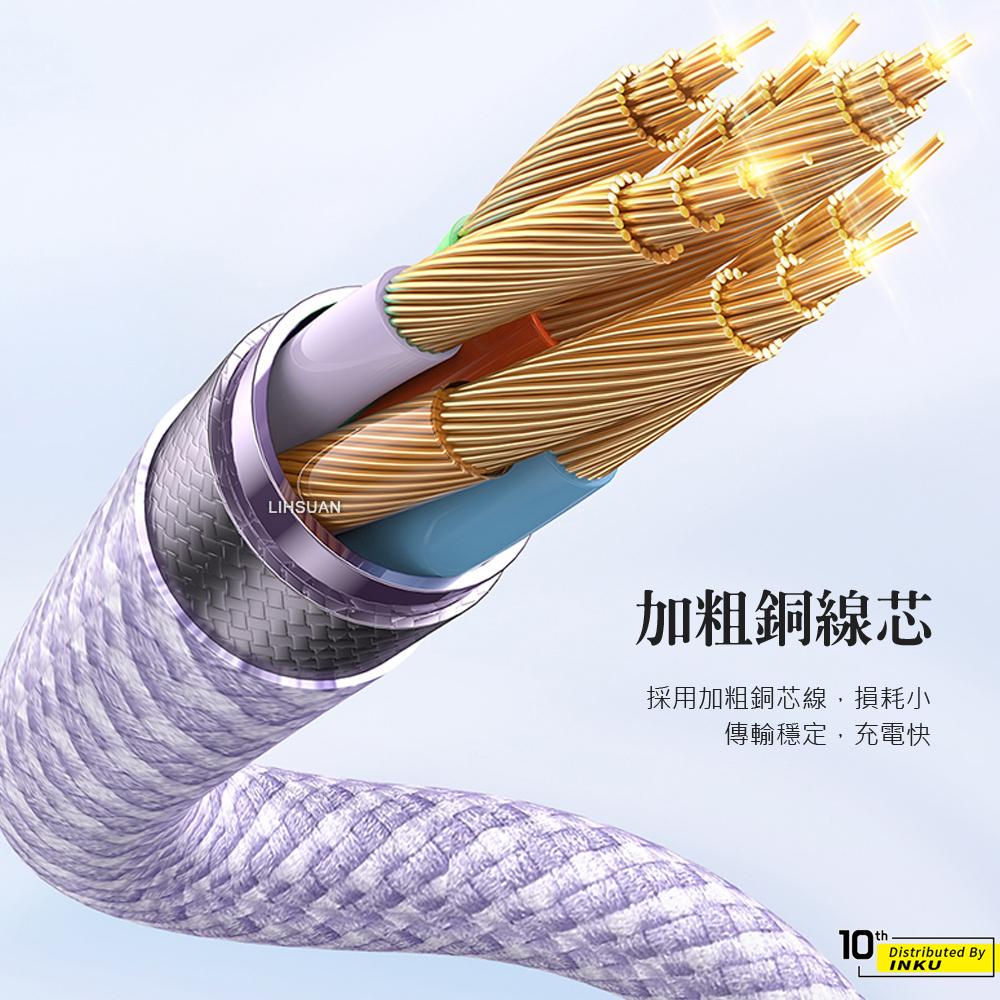 Mcdodo 麥多多 晶體 蘋果 充電線 傳輸線 手機線 3A 耐用 Lightning 透明 1.2/2M 公司貨-細節圖7