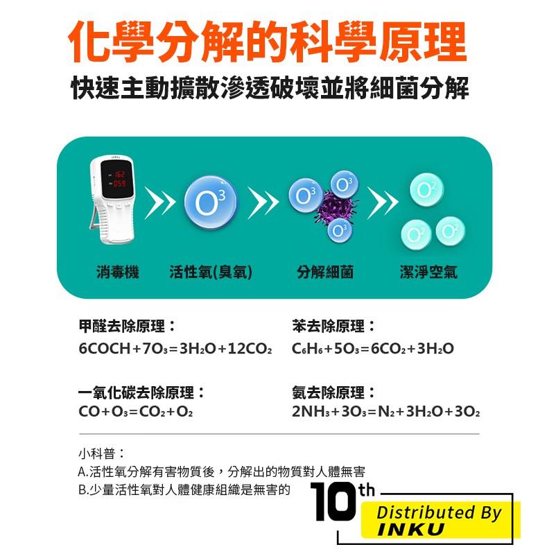 ibits WP6932 家用臭氧消毒機空氣殺菌預防病毒感染便攜式消毒機-細節圖5