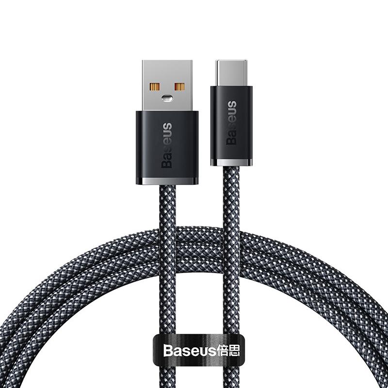 倍思 靈動系列 100W快充線 USB to TypeC 1m 2m-細節圖2