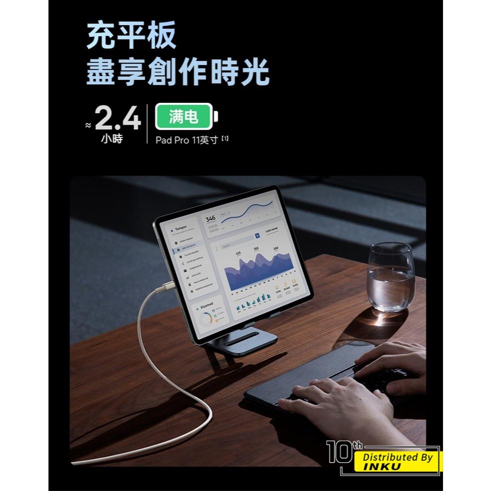 倍思 鎢金 100W PD快充線 TypeC to C 蘋果15筆電 EMarker 高耐磨傳輸線 1M 2M-細節圖6