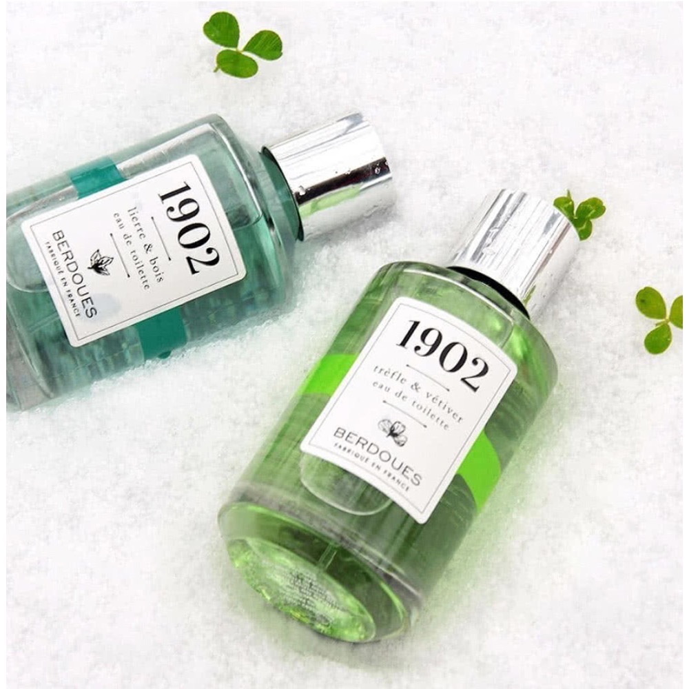 粧田香水Berdoues 1902 摩登雅致 三葉草&香根草淡香水100ml(專櫃公司貨)-細節圖3
