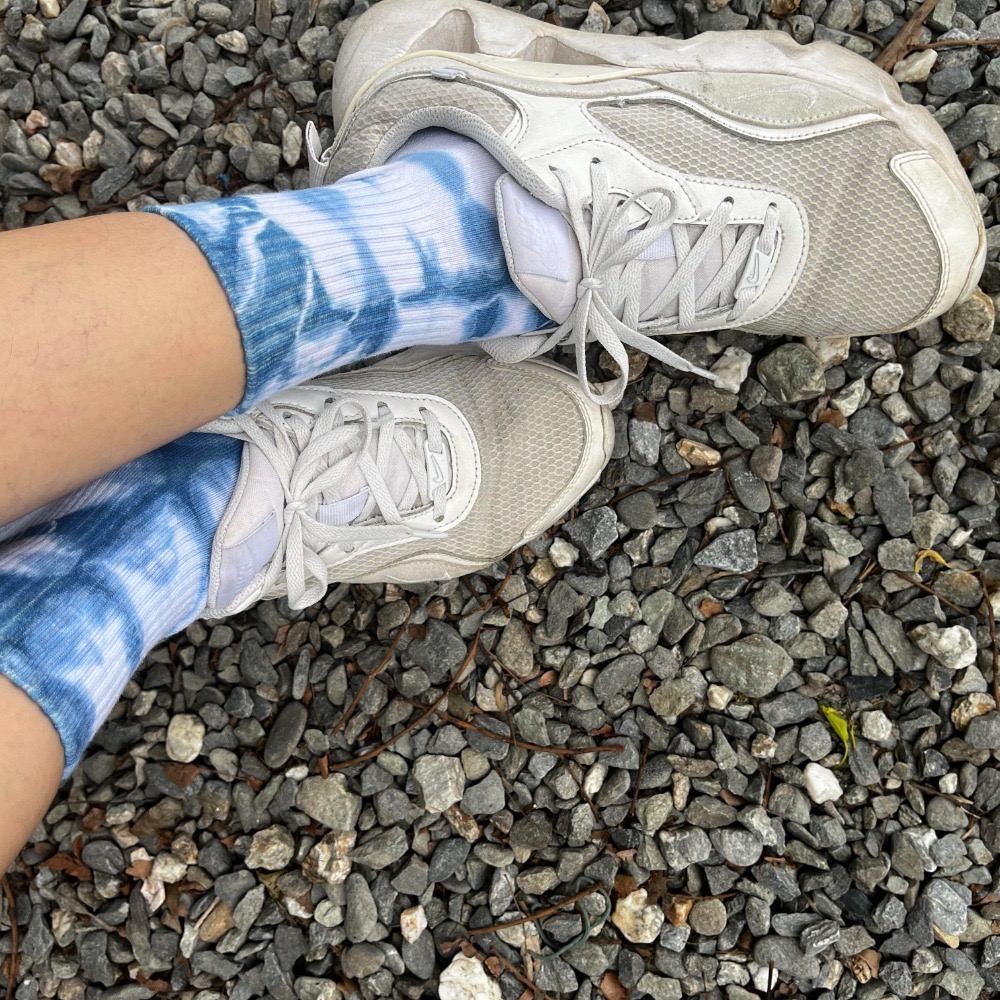 藍染-男女潮襪-細節圖5