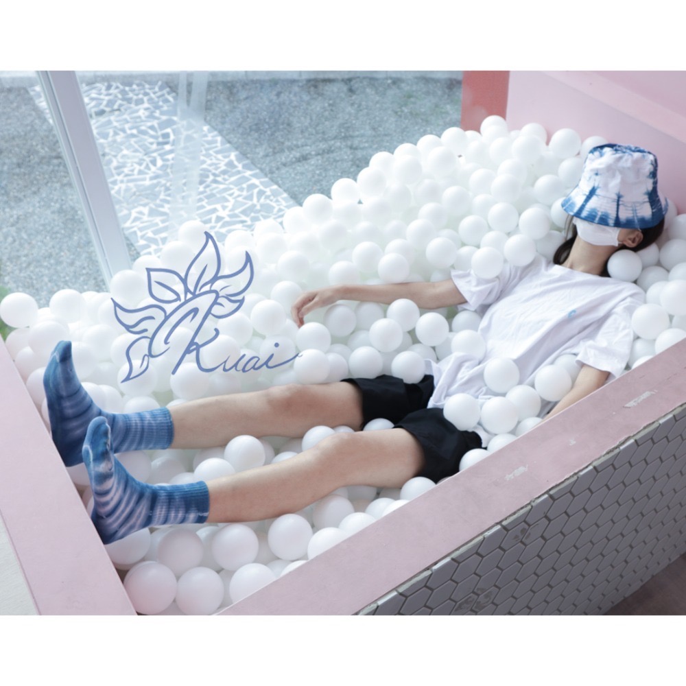 藍染-男女潮襪-細節圖8