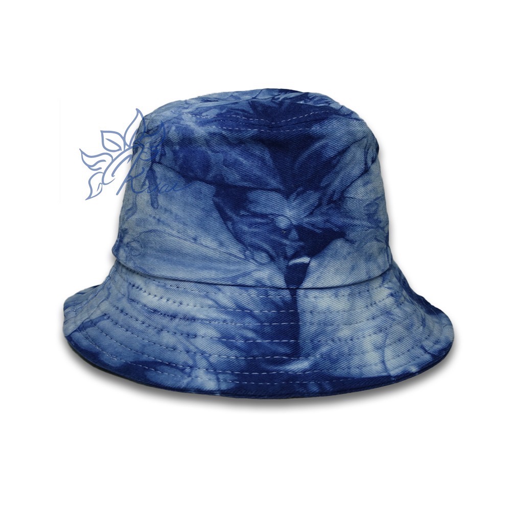 藍染-男女潮帽-細節圖2