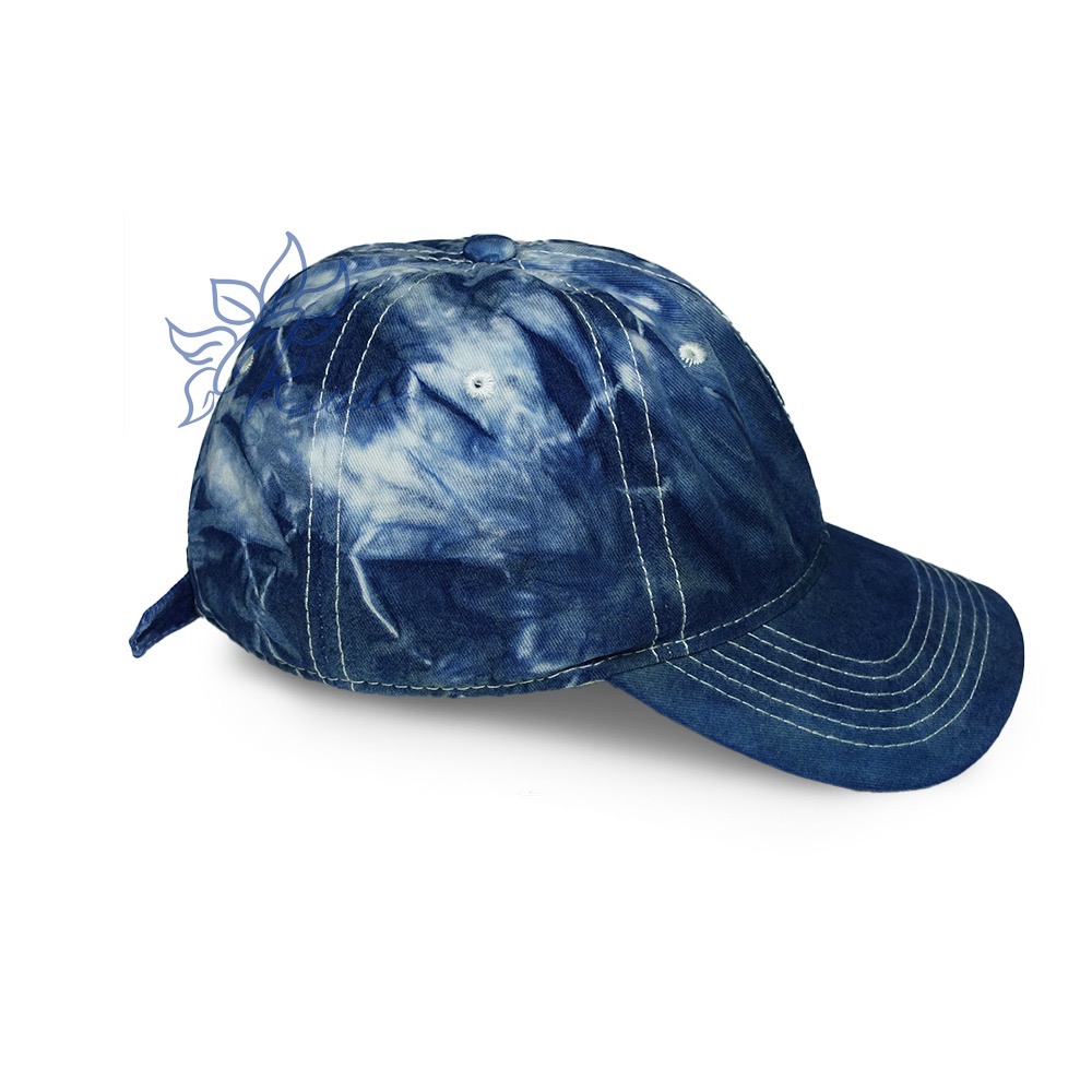 藍染-男女潮帽-細節圖7