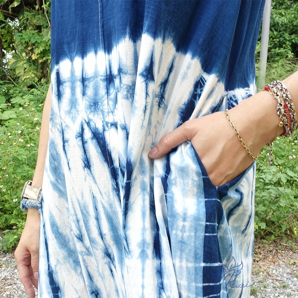 ALine遮肚修身四季洋裝-細節圖3