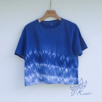 藍染短板Tshirt